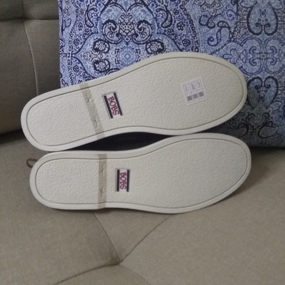 Skechers BOBS Chill Luxe-Ballet Skimmer shoes black NWOT - Picture 7 of 9